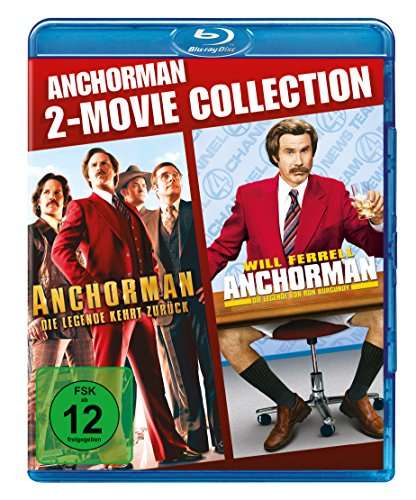 Anchorman 1+2 Box [Blu-ray] 2-Movie Collection [Amazon Prime]