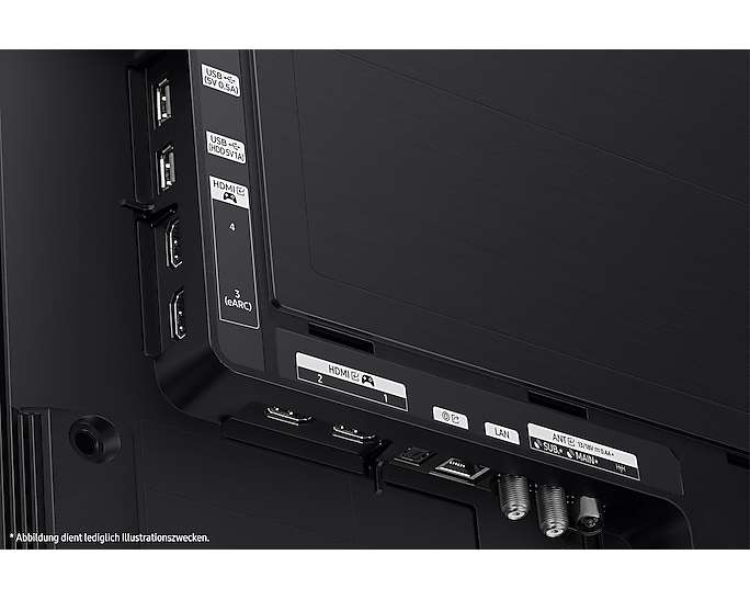 Samsung GQ77S93CAT Fernseher (77", QD-OLED, 144Hz, ~1000nits, 2x Triple Tuner, 4x HDMI 2.1, ~5ms Input Lag, Tizen, AirPlay 2)
