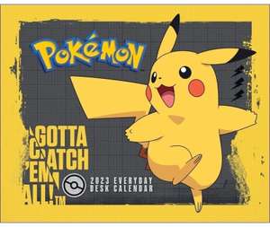 Pokémon Tagesabreißkalender 2023 oder Pokémon Broschurkalender 2023 für 7,99€ (Thalia & Bol)