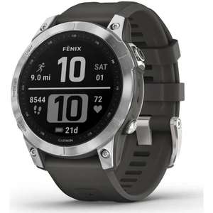 GARMIN Fenix 7 Smartwatch Edelstahl Silikon, 127-210 mm, Graphit - Ebay Mediamarkt
