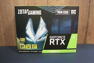 ZOTAC GeForce RTX 3060 Ti Twin Edge OC Gaming 8GB GDDR6 Grafikkarte