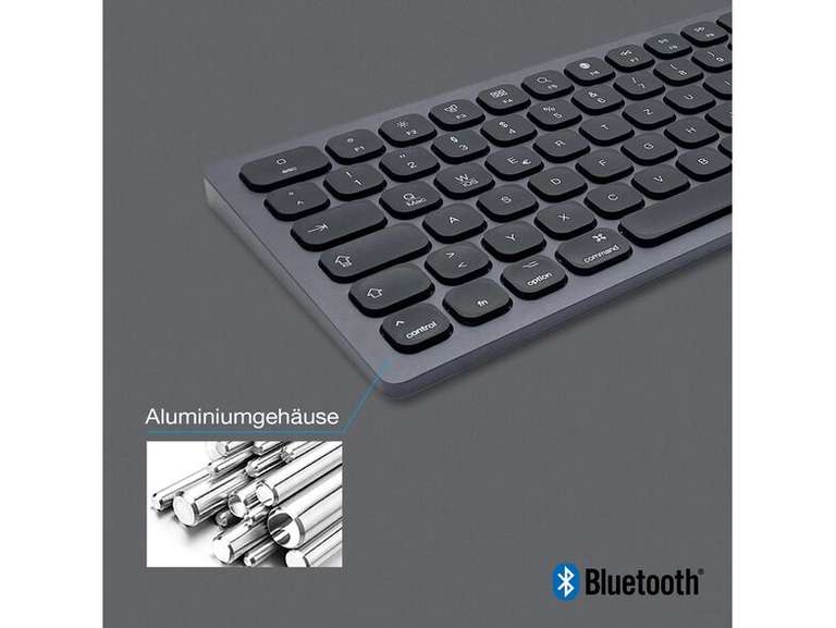 Networx Bluetooth Tastatur Aluminium