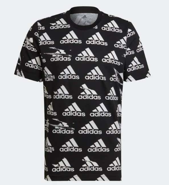 Adidas Essentials Brandlove Single Jersey T-Shirt schwarz