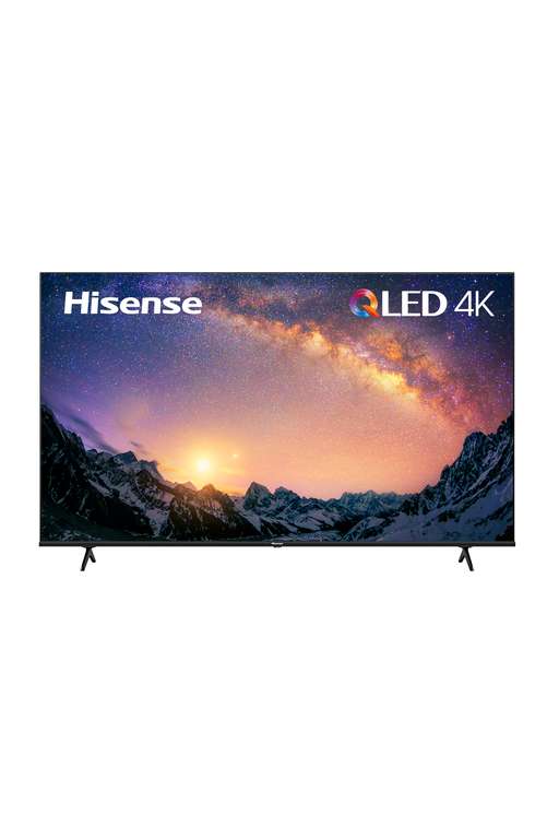 Hisense 65E78HQ Hisense QLED Smart-TV 164cm (65 Zoll) Fernseher 4K, HDR10, DTS Virtual, 60Hz Panel, Bluetooth,
