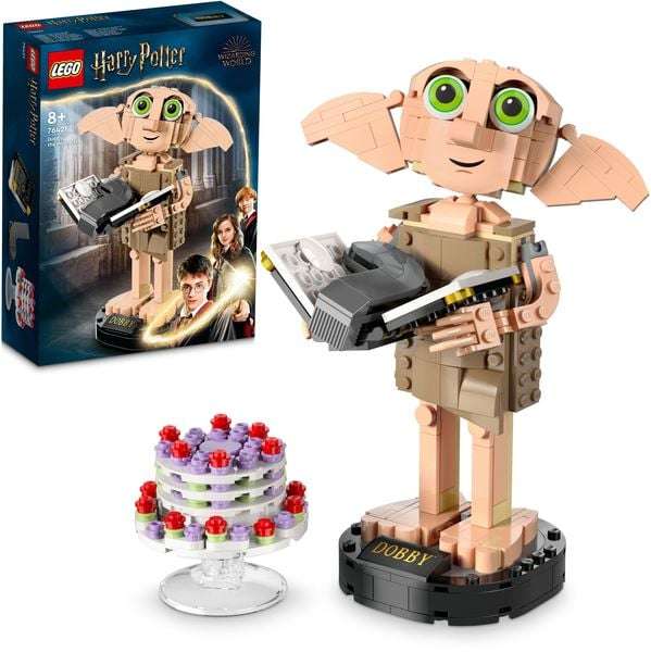 LEGO Harry Potter 76421 Dobby der Hauself, Figuren-Spielzeug-Set
