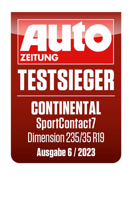 Continental SportContact 7 225/40 R18 92Y ZR Sommerreifen