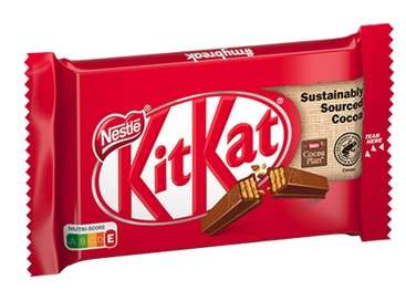 Für alle Naschkatzen - KitKat Classic diese Woche bei REWE im Angebot, 4 x 41,5 g pro Packung = 166 g Packungsinhalt (1 kg = 6,70 €)