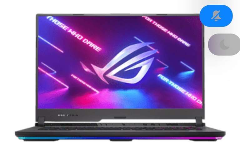 ASUS ROG Strix G17 Gaming Notebook mit 17,3 Zoll Display, AMD Ryzen 9 Prozessor, 32 GB RAM, 1 TB SSD, GeForce RTX 3070 Ti, Grau