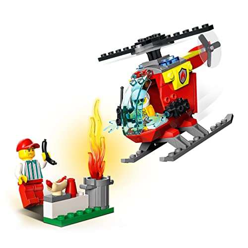 LEGO City - Feuerwehrhubschrauber (60318) für 6,99€ (Amazon Prime)