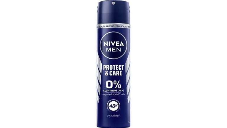 NIVEA MEN Geschenkbox Protect & Care | Inhalt: Deo, Pflegedusche, After Shave, Rasierschaum und Gesichtscreme [Prime]
