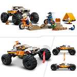 LEGO 60387 City Offroad Abenteuer, Camping Monster Truck (Prime oder Otto UP)