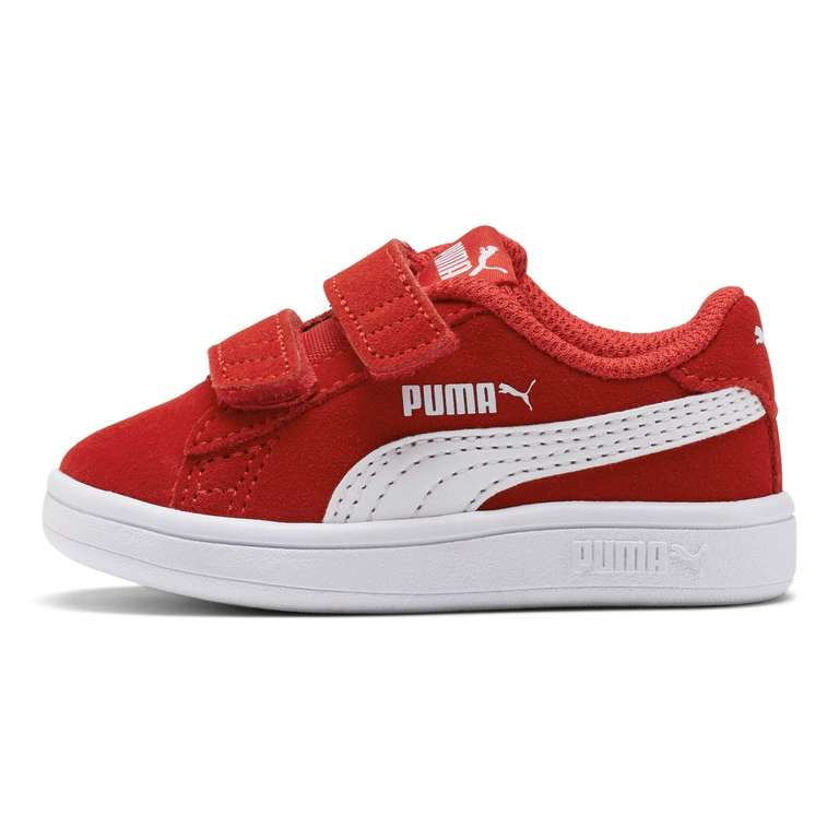 PUMA Unisex-Kinder Smash V2 Sd V Inf Sneaker rot Gr 28 - PRIME