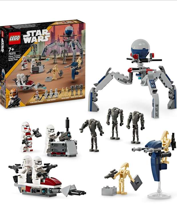 LEGO 31133 weißer Hase 13,49€, Star Wars Clone Trooper & Battle Droid Battle 17,99€, dank 10% Coupon, Rossmann