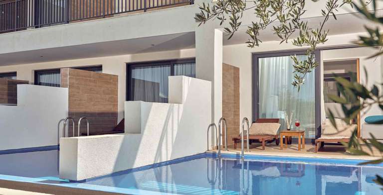 Zakynthos: Deluxe Suite mit Private Pool & All Inclusive | 5* Cavo Orient Beach Hotel & Suites | 1240€ zu Zweit z.B. Oktober | Hotel only