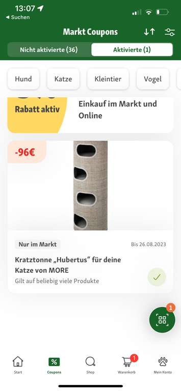 More Kratztonne Hubertus App Coupon + Fresnapf Friends Rabatt