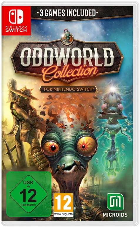Oddworld: Collection (New'n'Tasty - Munch's Oddysee - Stranger's Wrath) (Switch)