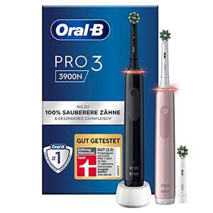 Oral B Pro 3 3900 Duo in schwarz/pink