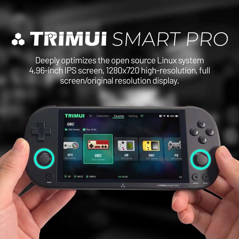 Trimui Smart Pro Retro Gaming Handheld für unter 50€