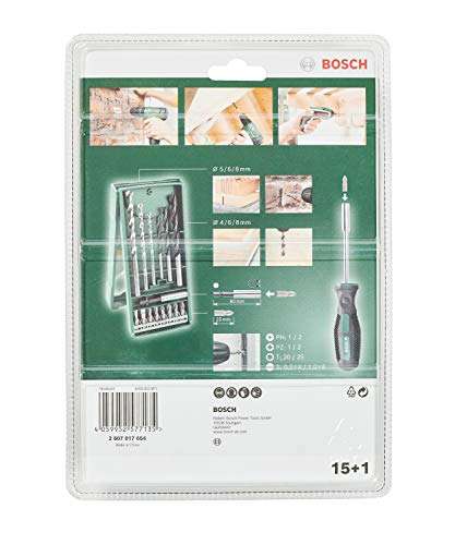 Bosch 15+1 tlg. Mini X-Line Mixed Set + Schraubendreher (für Holz und Stein) für 8,02€ (Prime)