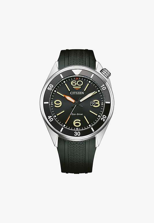 Citizen Eco-Drive Solar Uhr Kautschuk Armband AW1710-12E
