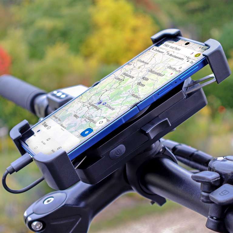 RIDE+GO Modell 22310: Fahrrad-Halterung mit 10.000 mAh Powerbank bei ALDI  Nord - 24,99  | mydealz