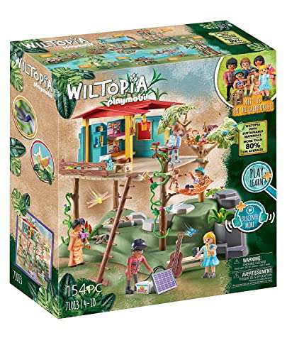 PLAYMOBIL Wiltopia 71013 Familienbaumhaus Amazon Exklusiv Set