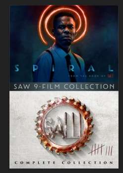 [Itunes US] Saw - 9 Filme Sammlung inkl. Spiral - teilweise 4K sonst digitale Full HD Kauffilme - nur OV