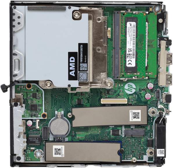 HP EliteDesk 805 G6 Mini PC Ryzen 5 4650GE – 16GB/256GB, 2x NVMe