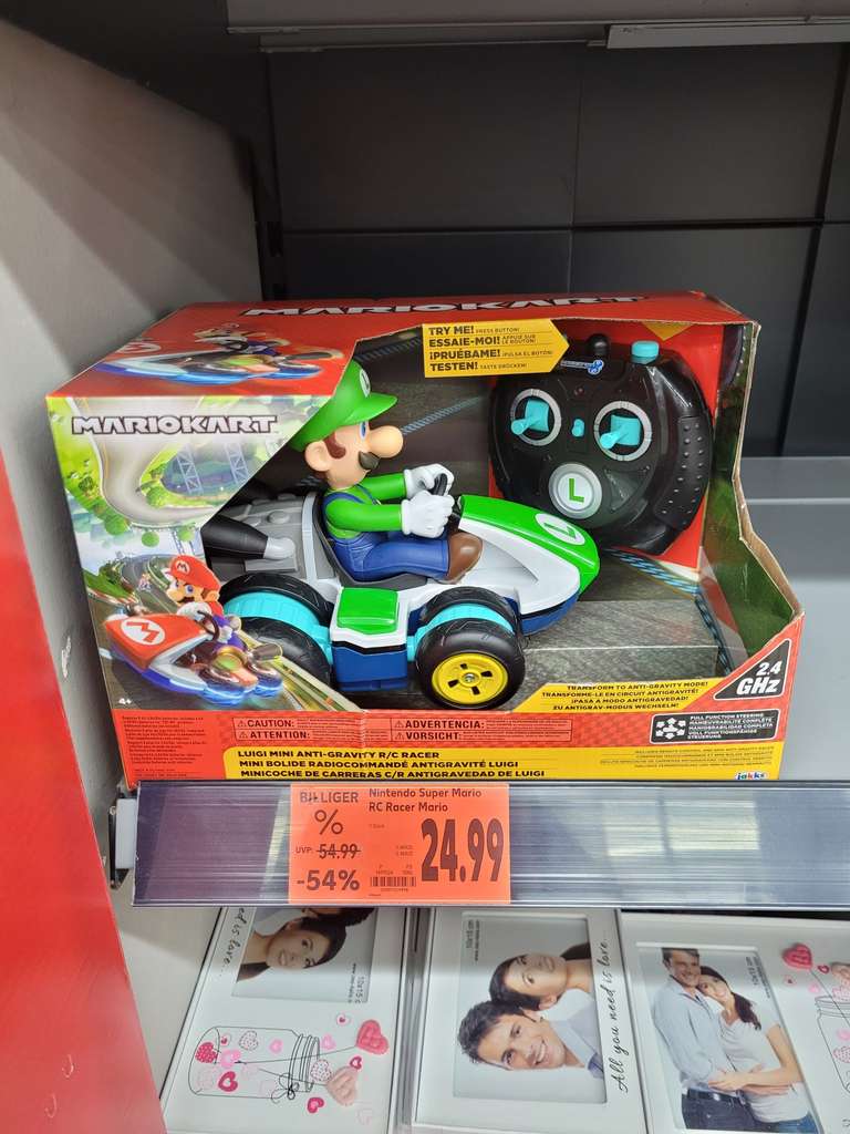 Nintendo Super Mariokart Luigi RC Racer 2.4 GHz (Lokal Kleinschwarzenlohe)