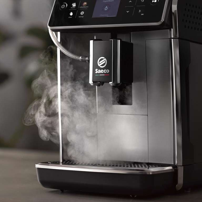 [Amazon.es] Saeco GranAroma Kaffeevollautomat (SM6585/00) – 16 Kaffeespezialitäten, Farbdisplay, 6 Benutzerprof., Keramikmahlw. ,1.8 Liter