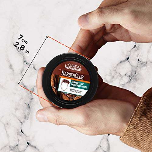 (Sammeldeal) L'Oréal Paris Men Expert Barber Club z.B. Surfer Look Workable Paste, 75 ml (Prime Spar-Abo)