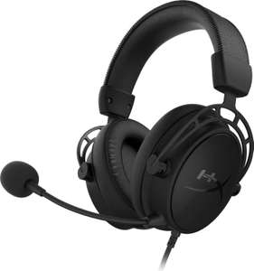 HyperX Cloud Alpha S - Gaming Headset (7.1. Surround Sound, einstellbarer Bass, Chat Mixer, Memory Schaum) - [mit CB 61,58€]