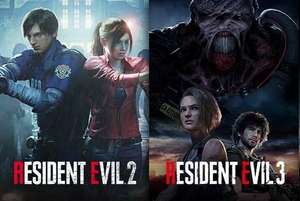 Resident Evil 2 & 3 (Remake) für je 9,99 € | Sony PS4 & PS5 | Playstation Store | Capcom | Survival-Horror | Action