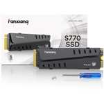 143° - Fanxiang M.2 4TB NVMe SSD PS5 Game PCIe Gen4 7300/MBs