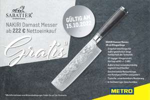 NAKIRI Damast Messer ab 222€ Nettoeinkauf (Metro)