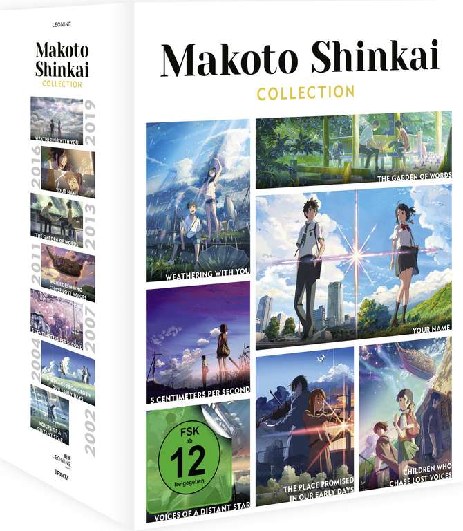 [Prime] Makoto Shinkai Collection (Special Edition exklusiv Amazon) [Blu-ray]