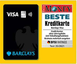 [gmx + barclays] 50€ / 75€ für kostenlose Kreditkarte durch Auszahlung von 5000 / 7500 Webcent auf Konto (Neukunden)
