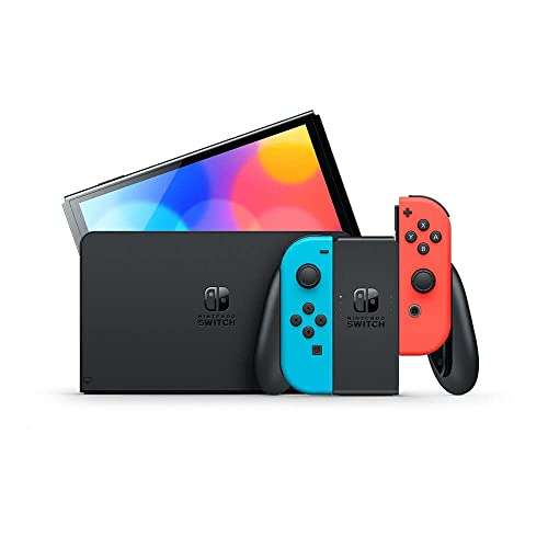 Nintendo Switch (OLED-Modell) Neon-Rot/Neon-Blau