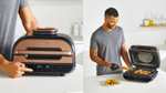Ninja Foodi MAX Grill & Airfryer, 3,8L Heißluftfritteuse, Air Fryer mit digitalem Temperaturfühler, spülmaschinenfeste Teile - AG551EUDBCP