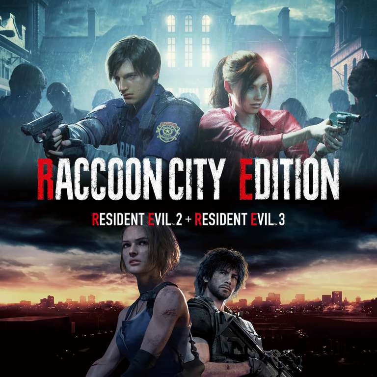 Remake von Resident Evil 2 & 3 + RE Resistance (Raccoon City Edition) | Sony PS4 & PS5 | Playstation Store | Capcom | Survival-Horror