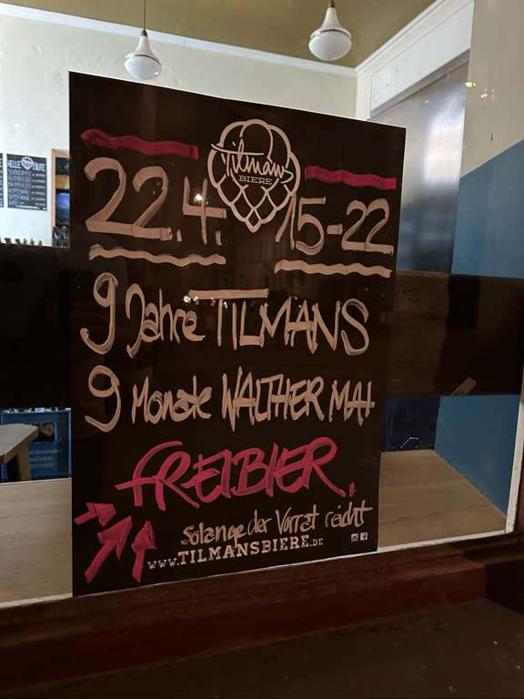 FREIBIER Tilmans Biere - [lokal München] FREEBIE
