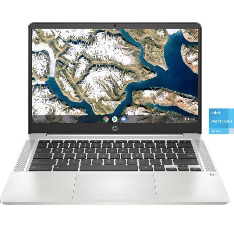 [100€ Cashback] 179€ HP 14a-na0245ng Plus Chromebook 14 Zoll FHD IPS Intel Pentium Silber N5030 [Quad-Core] UHD Graphic 8GB 128 GB [Otto Up]