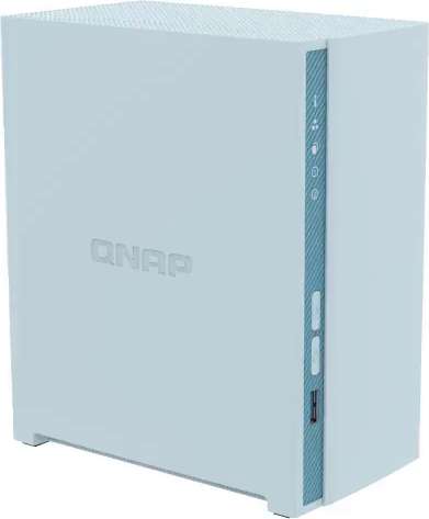 QNAP TS-230 2-bay NAS Leergehäuse (2GB RAM, RTD1296, 4x 1.40GHz ARM Cortex-A53, 2x USB 3.0, AES)