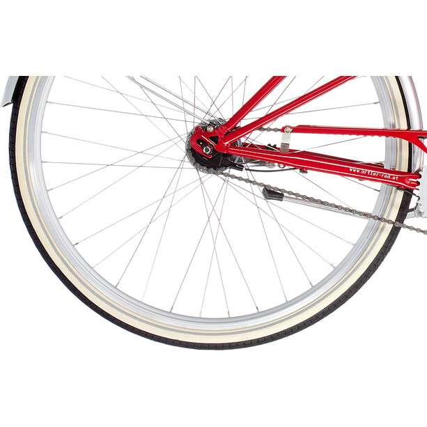 Ortler Bricktown Trapez Citybike Rot/Weiß 28" (45cm/50cm)