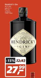 [Real & EDEKA] Hendrick's Gin 0,7 l Flasche