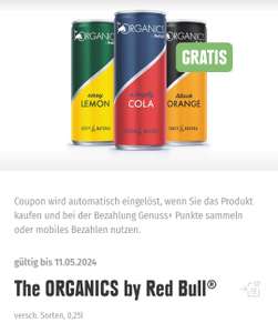 Red Bull Organics 1x gratis mit Edeka App [personalisiert?]