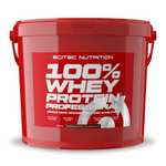 Scitec Nutrition 100% Whey Protein Professional mit extra Aminosäuren und Verdauungsenzymen, glutenfrei, 5 kg, Schokolade