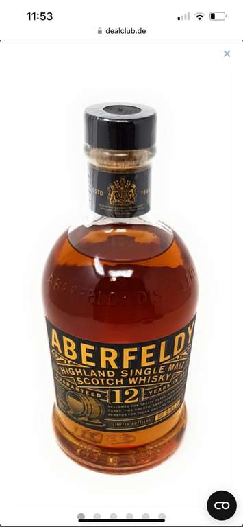 Aberfeldy 12 - Single Malt Scotch Whisky