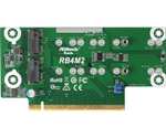 ASRock RB4M2 M.2 M2 NVMe 4 SSD zu PCI-Express PCIe x16 3.0 Adapter Konverter