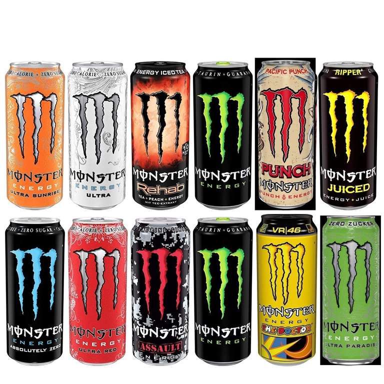 Rewe (mit App): Monster Energy für 0,85€